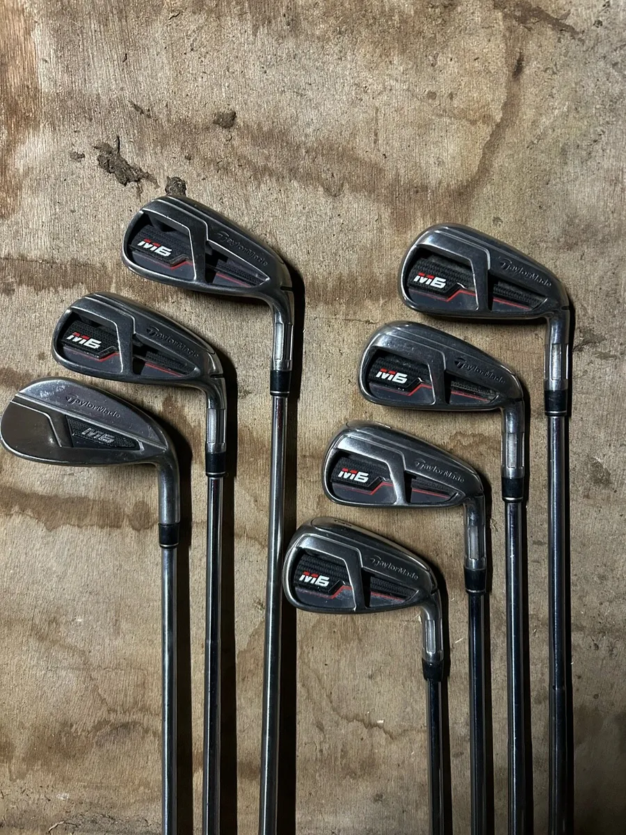 Taylormade M6 Irons 5-PW+SW - Image 1