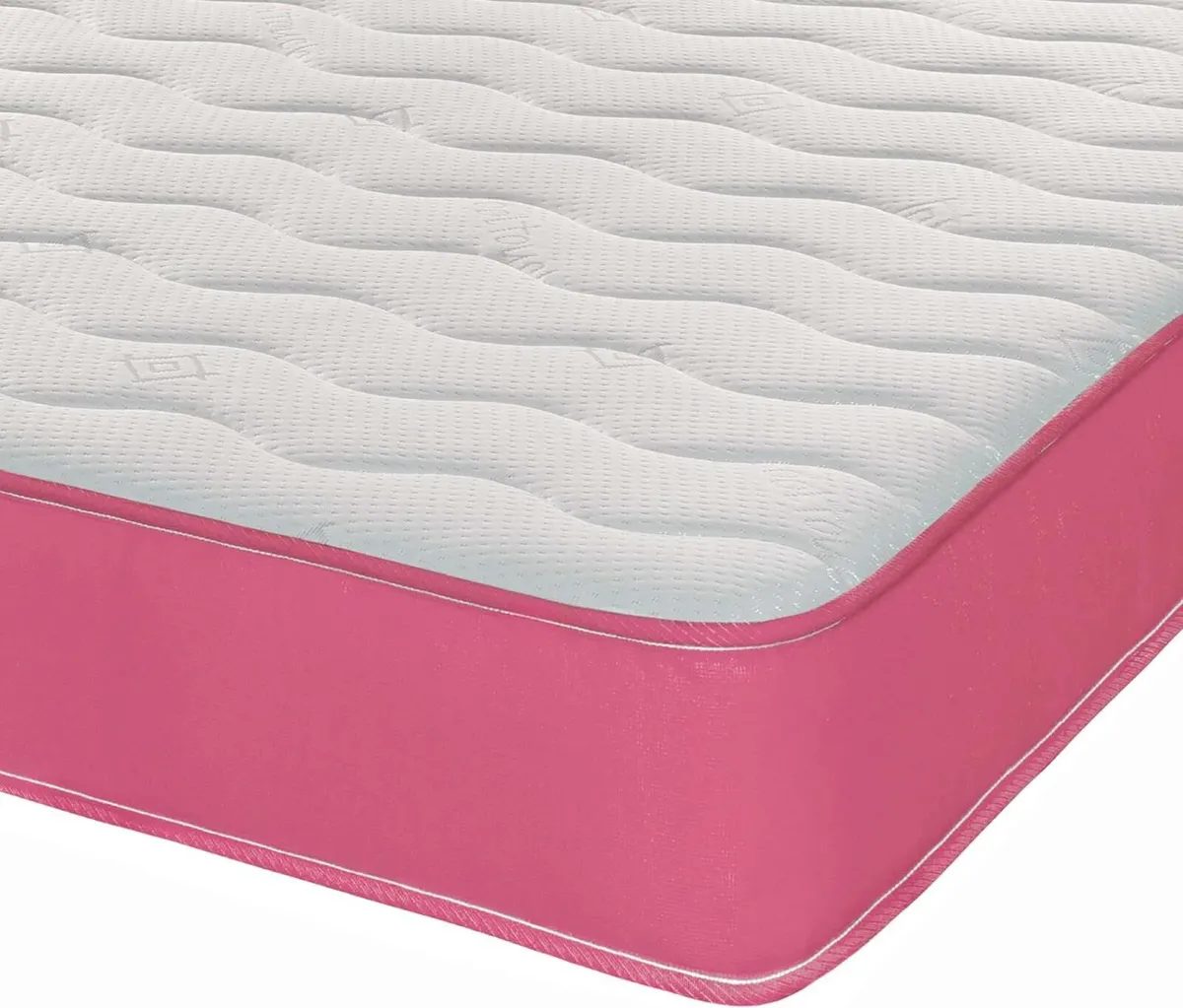 Cooltouch Colours Pink Shorty Mattress - 75x175cm - Image 1