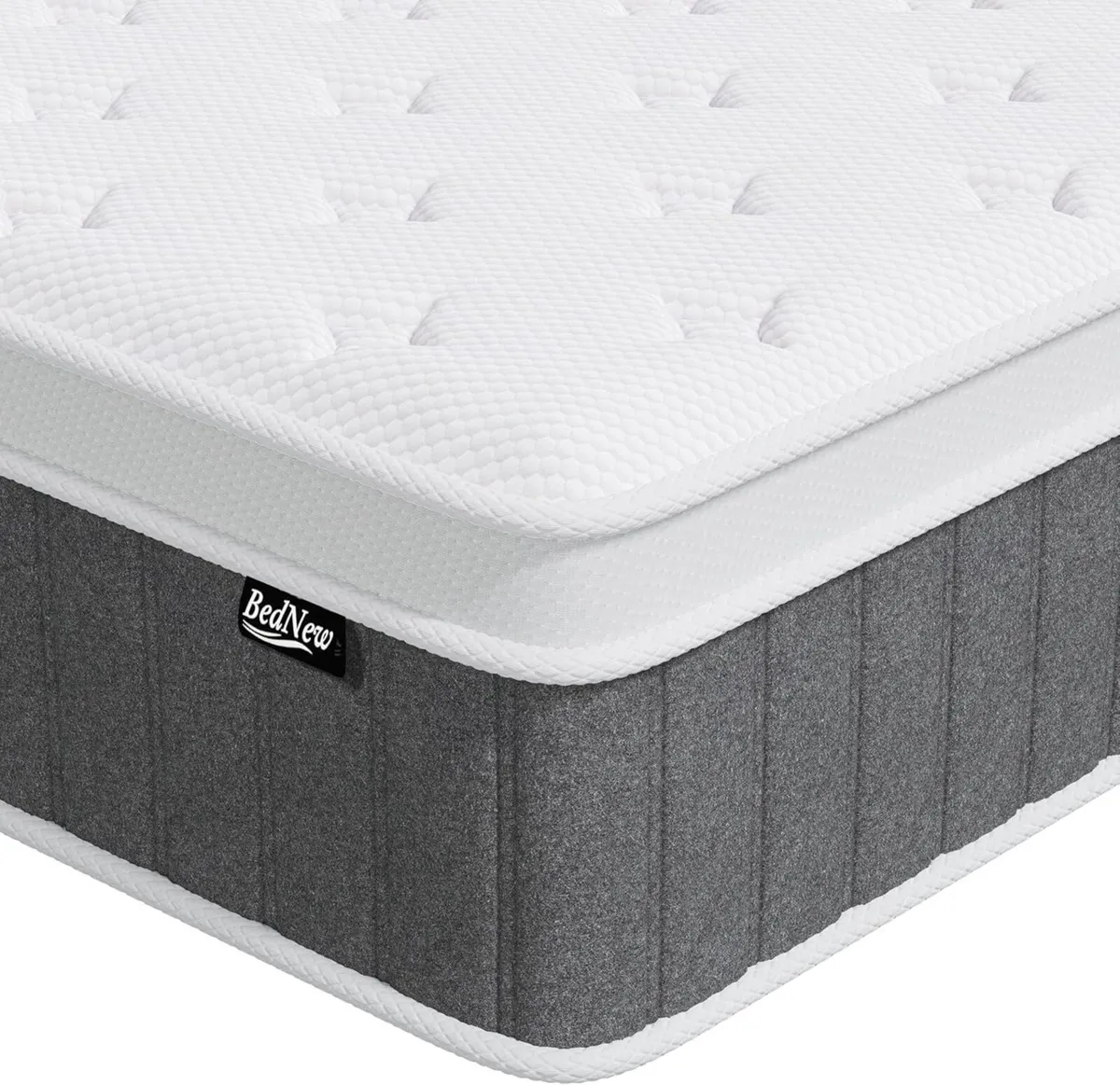 Single Mattress 3FT 12 Inch Innerspring Hybrid - Image 1