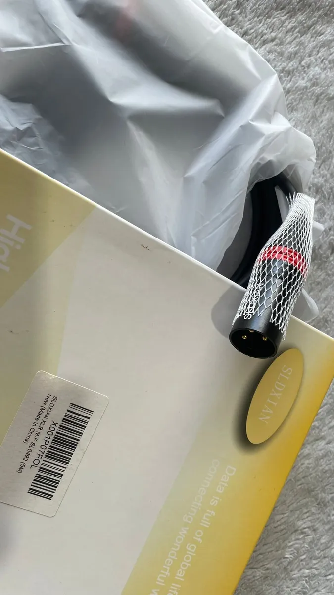 Professional microphone cables 6m and 5m - Image 2