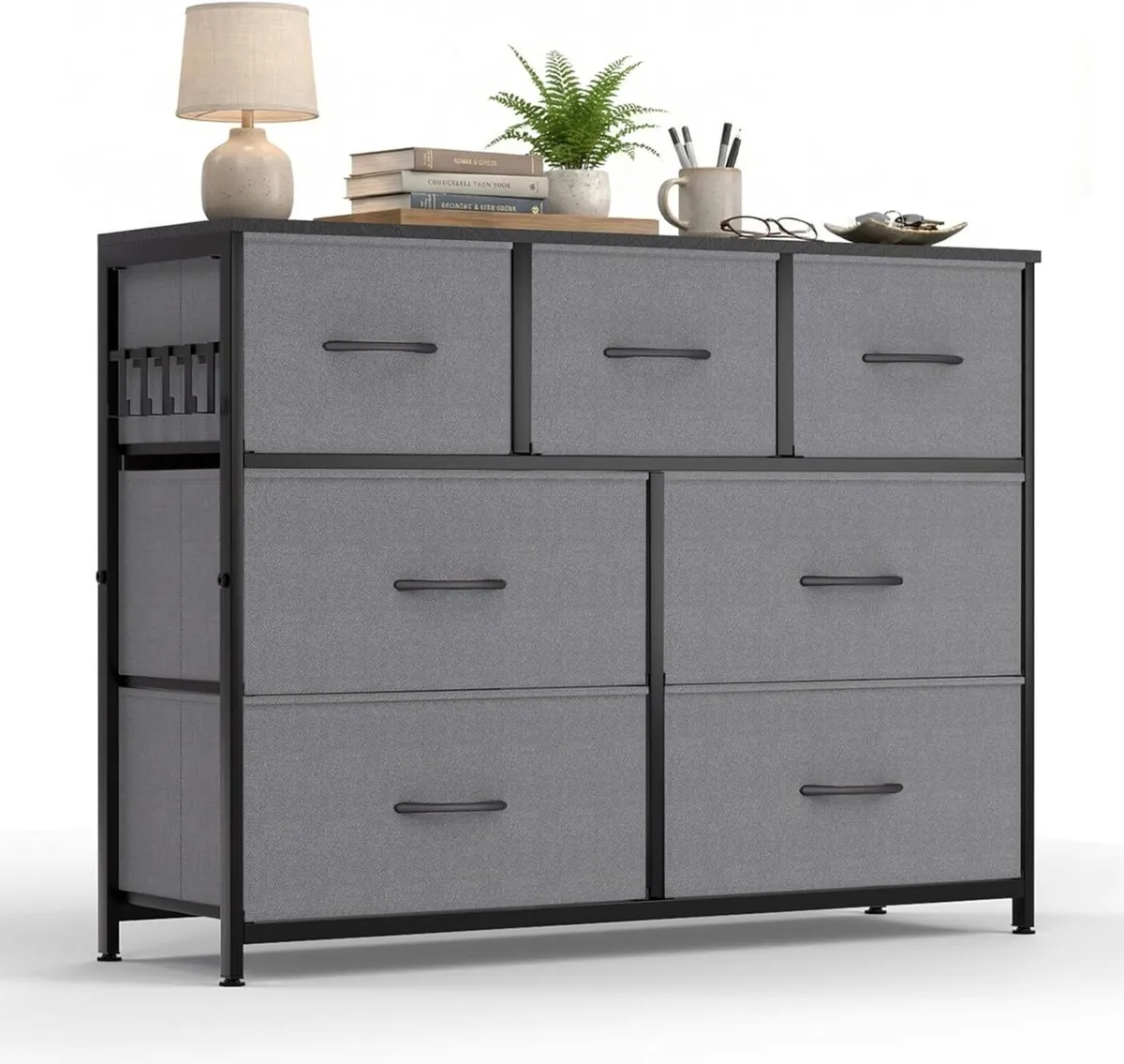 Fabric Chest of Drawer with 7 Drawers Home - Image 1