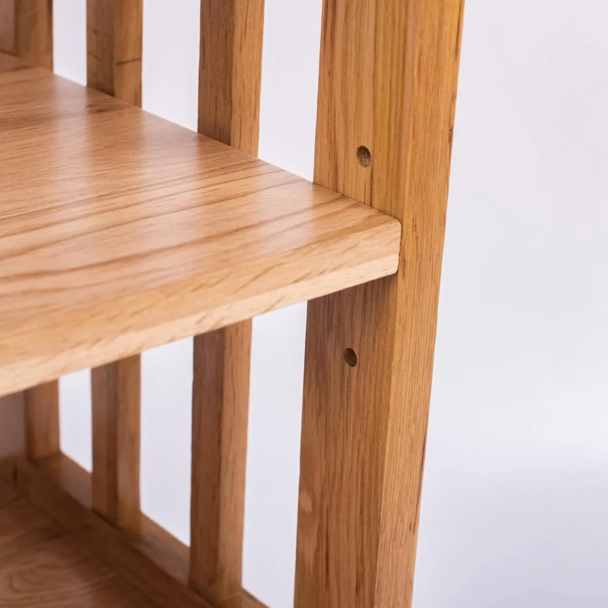 Solid Frame 2 Storage Shelves Night Table - Image 3