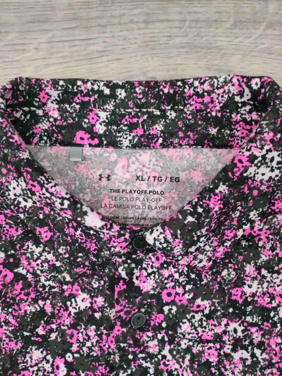 Under Armour Golf Polo Shirt Mens XL - Image 4