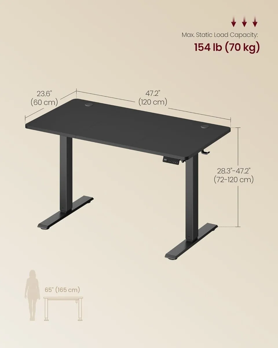 Electric Standing Desk Height Adjustable Sedentary - Image 3