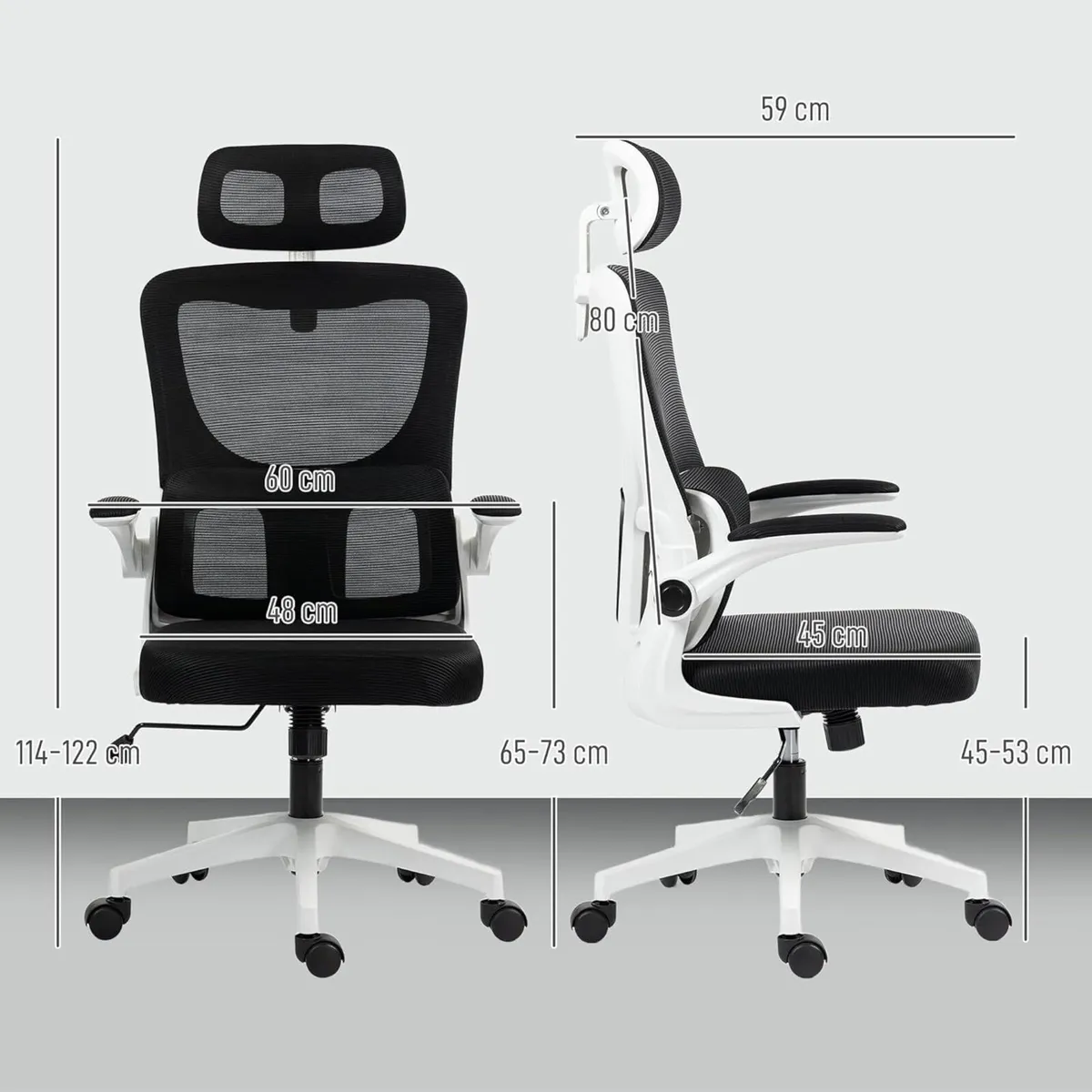 Ergonomic Office Chair High Back Mesh Computer - Image 3