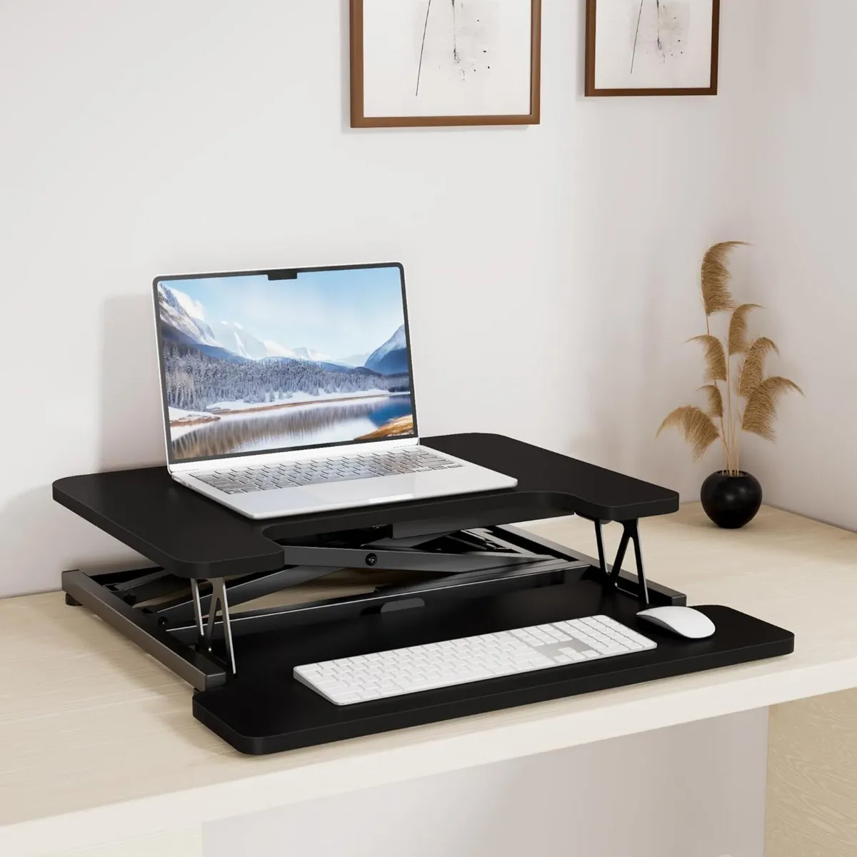 RGOMAKER Standing Desk Converter 22/55cm Wide - Image 2