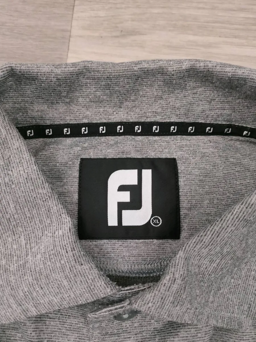 FootJoy FJ Long Sleeve Golf Polo Shirt Mens XL - Image 4