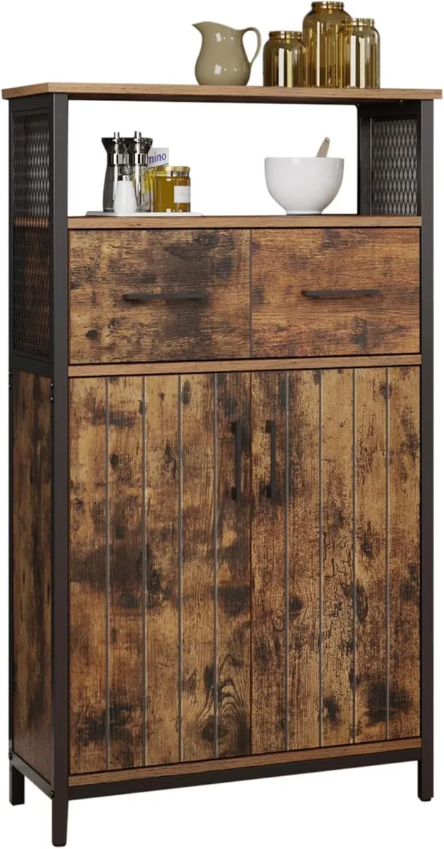Storage Cabinet Multipurpose Sideboard with - Image 1