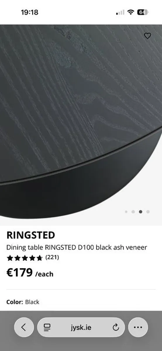 Black Round Table - Image 3