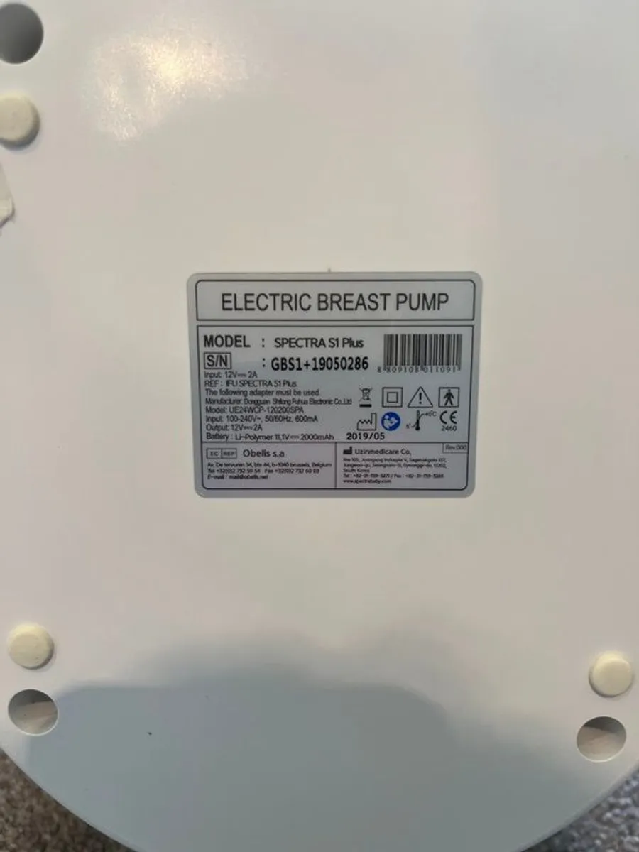 Spectra S1 Plus breast pump - Image 2