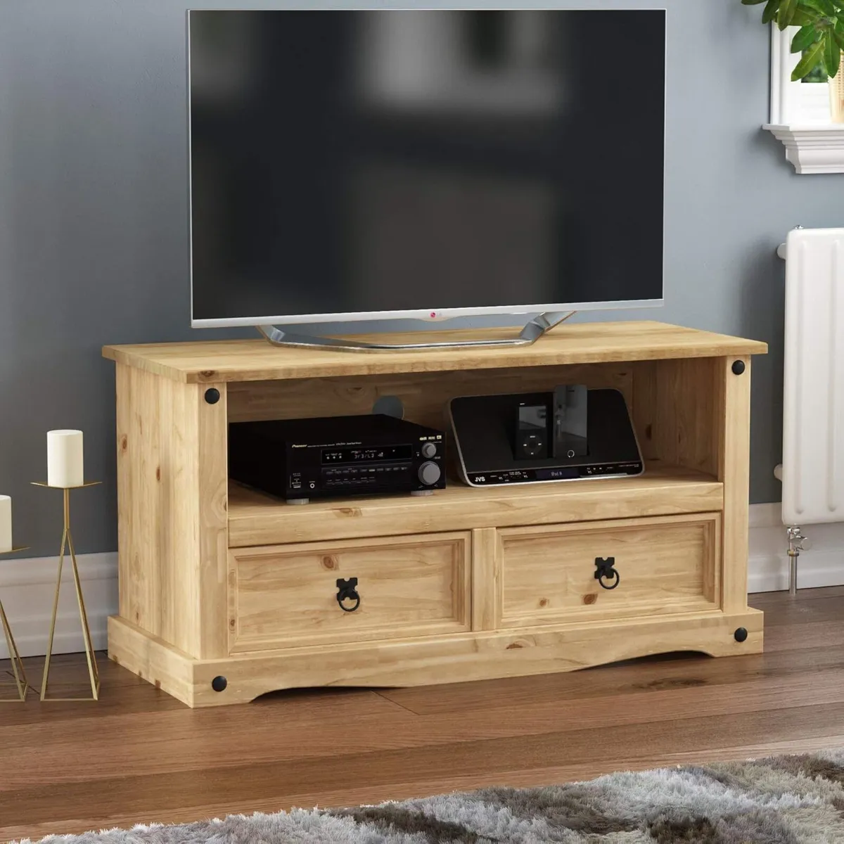 TV Cabinet Flat Screen Stand Unit 95 cm x 43 51 - Image 1