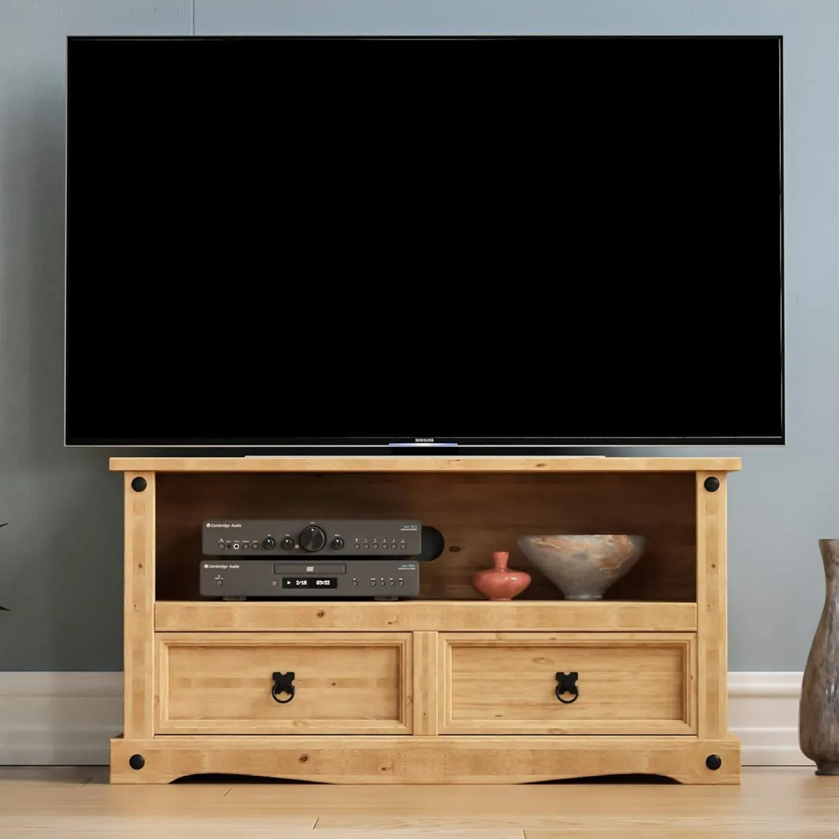 TV Cabinet Flat Screen Stand Unit 95 cm x 43 51 - Image 3