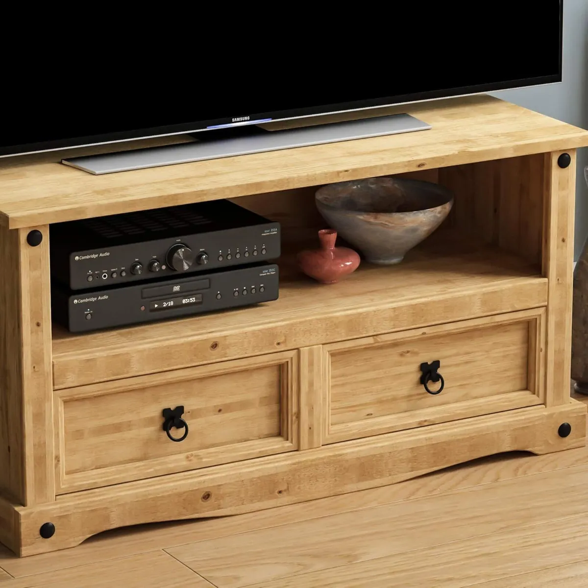 TV Cabinet Flat Screen Stand Unit 95 cm x 43 51 - Image 4