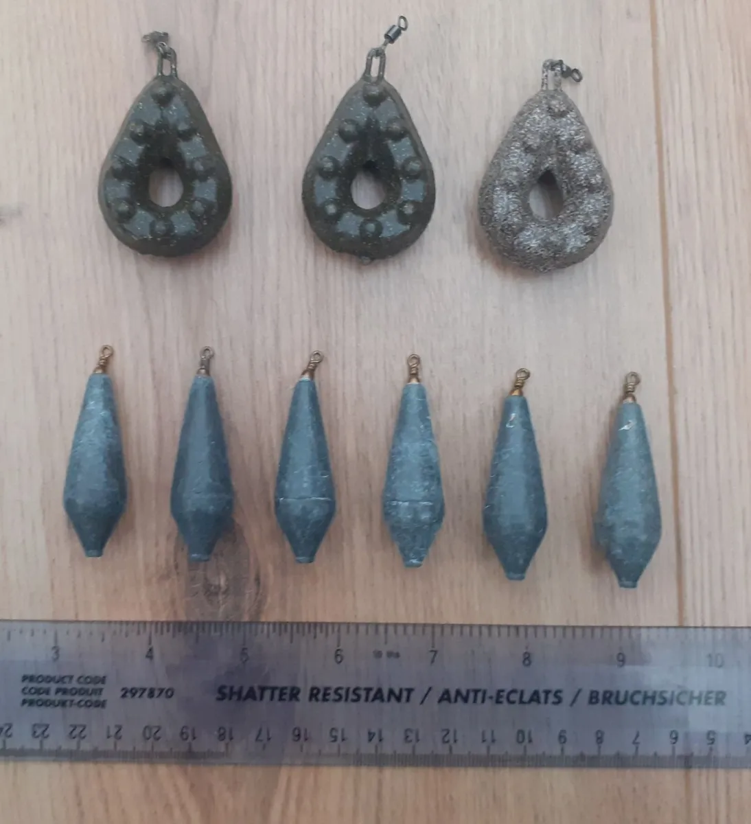 Fishing sinkers various - Image 1