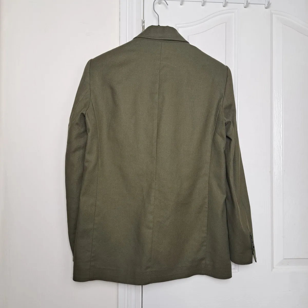 Zara Green Khaki Blazer Size XS/S - Image 4