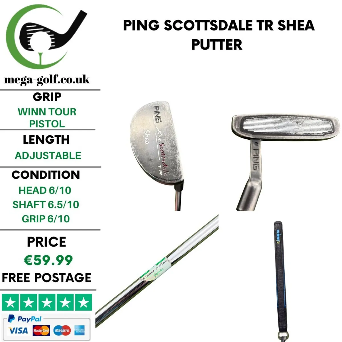 Ping Scottsdale TR Shea Putter / Adjustable - Image 1