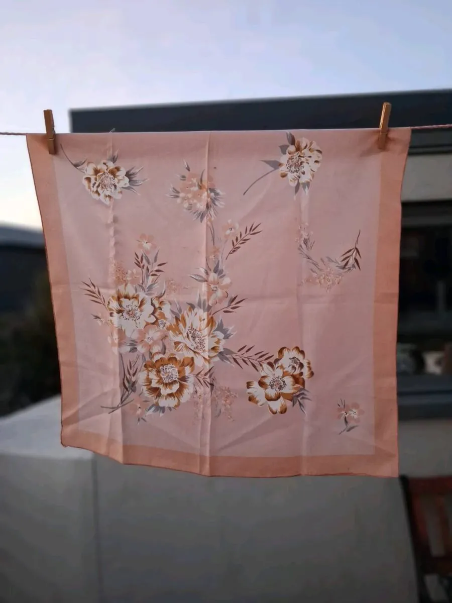 Vintage Ladies Head scarfs - Image 2