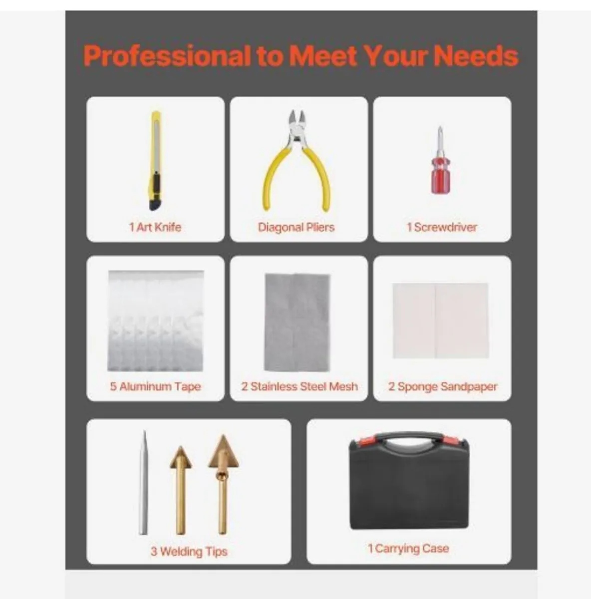 Plastic Welder Kit Deluxe, 100W Plastic Welding - Image 4