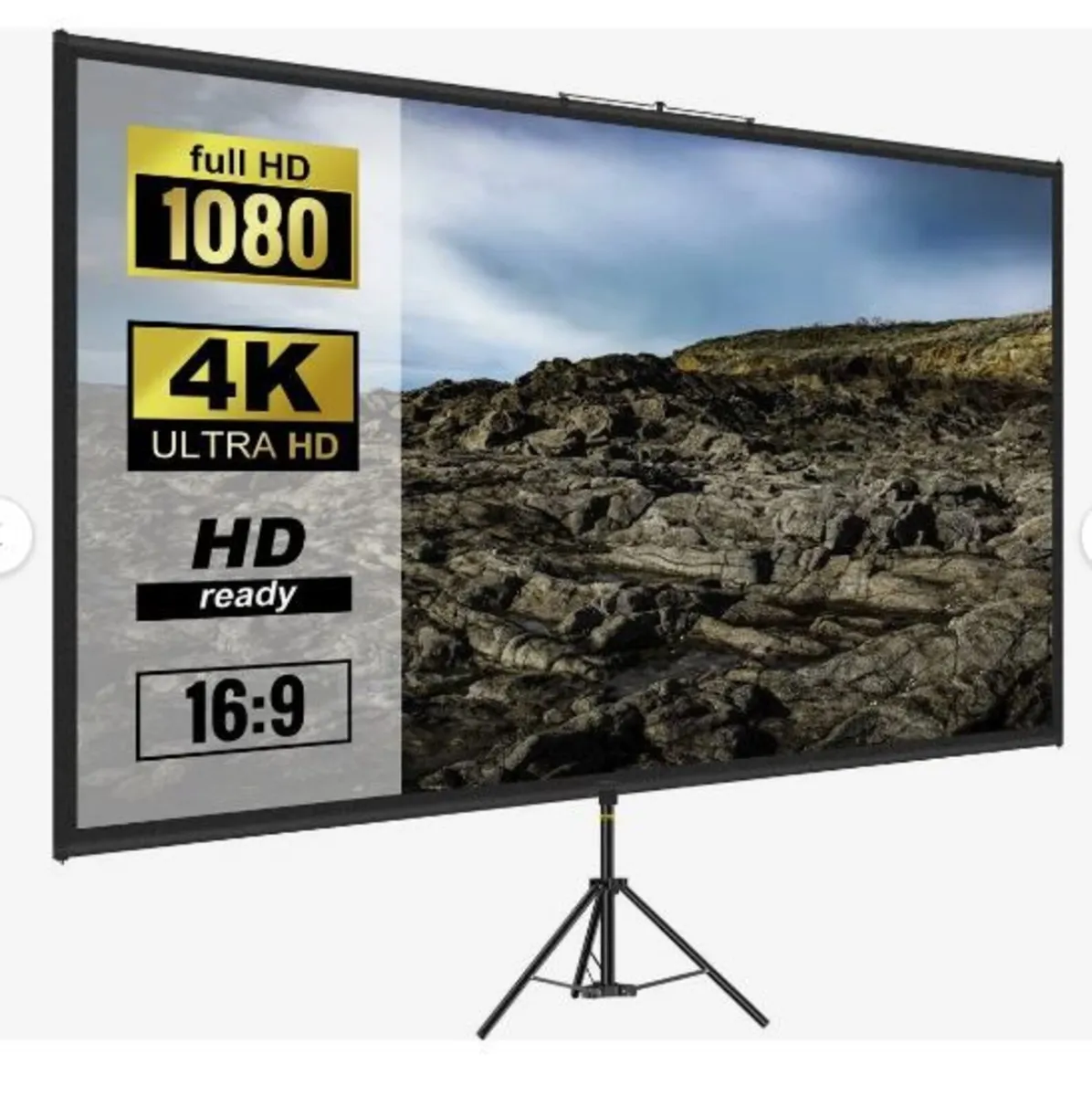 Tripod Projector Screen with Stand 100inch - Image 1
