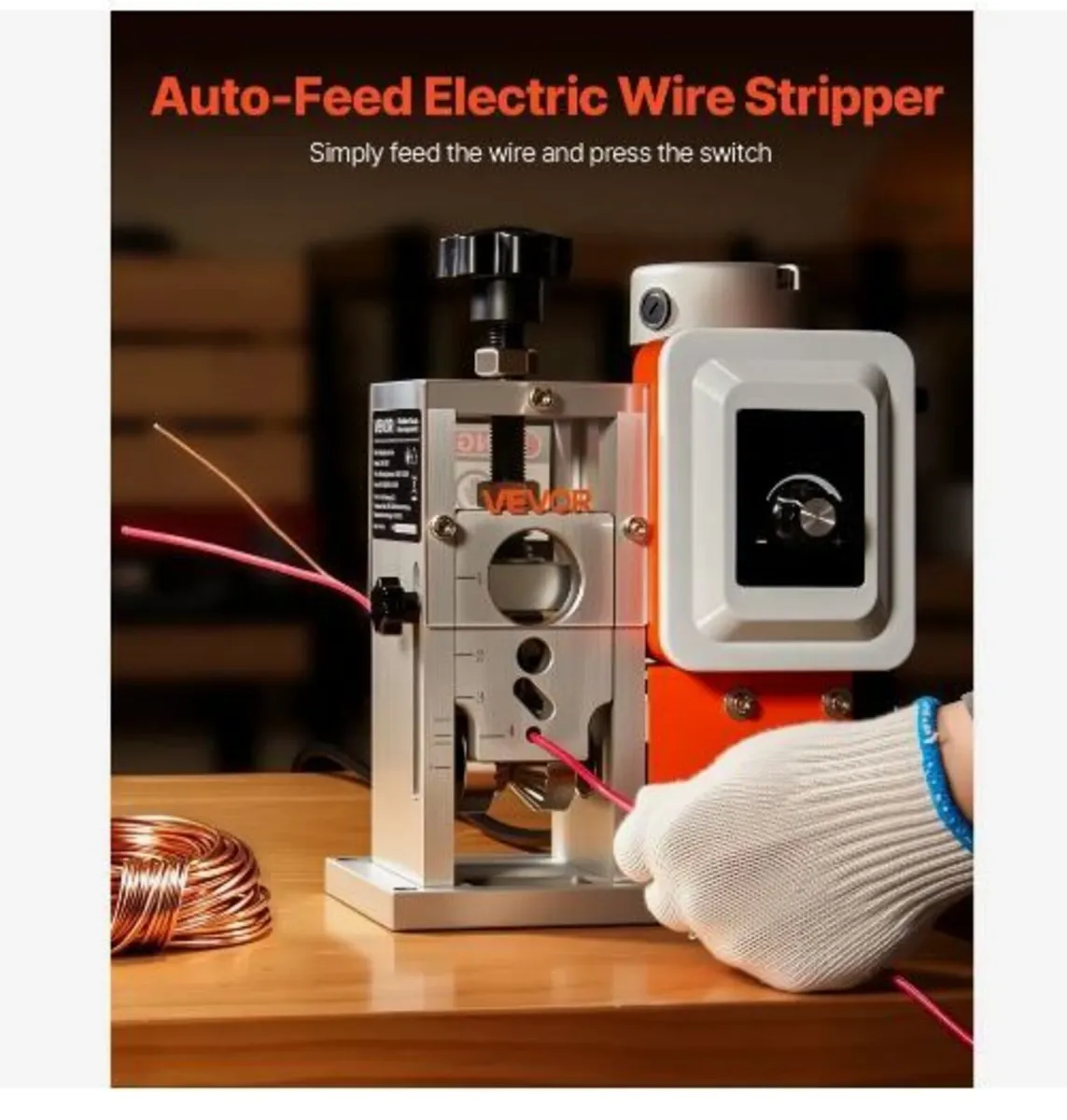 Electric Automatic Wire Stripper Stripping Machin - Image 2