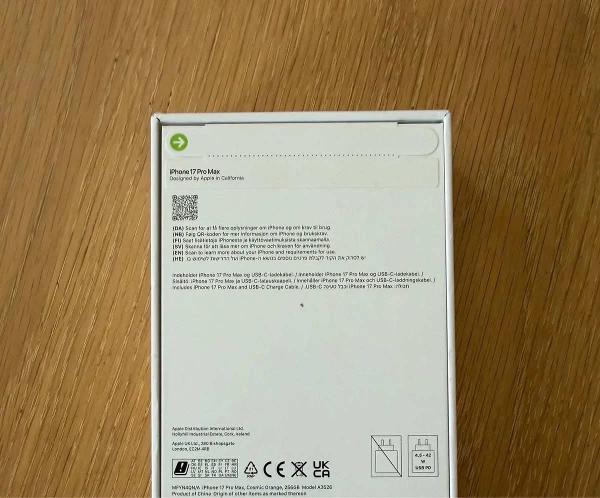Brand new Apple iPhone 17 PRO MAX (SIM FREE) - Image 2