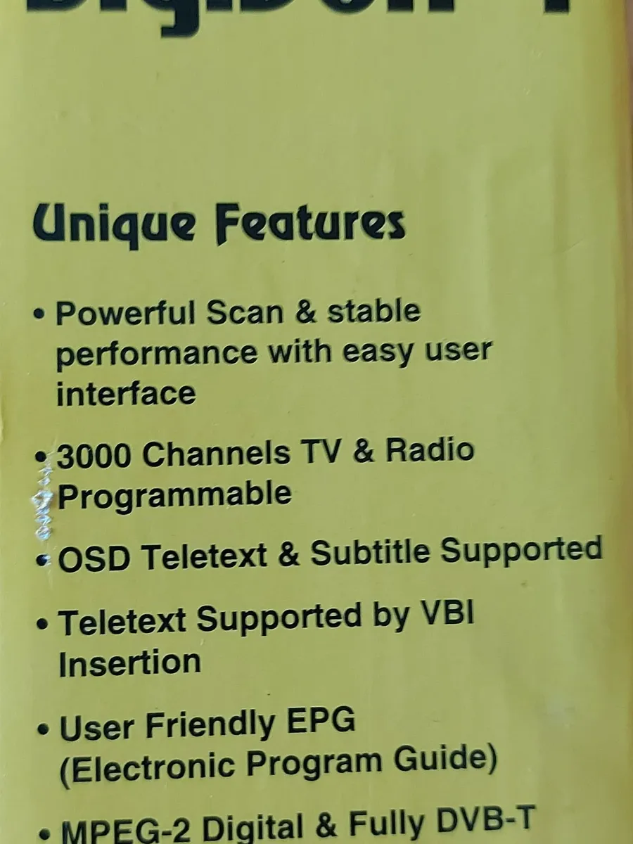 Digivox-T Digital Terrestrial Receiver with Remote - Image 4