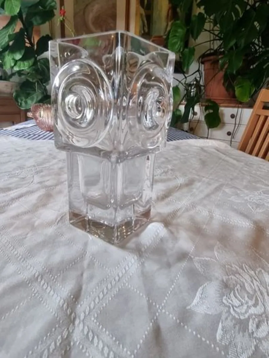 Swedish Vase by Bengt Edenfalk for Skruf Sweden, - Image 4