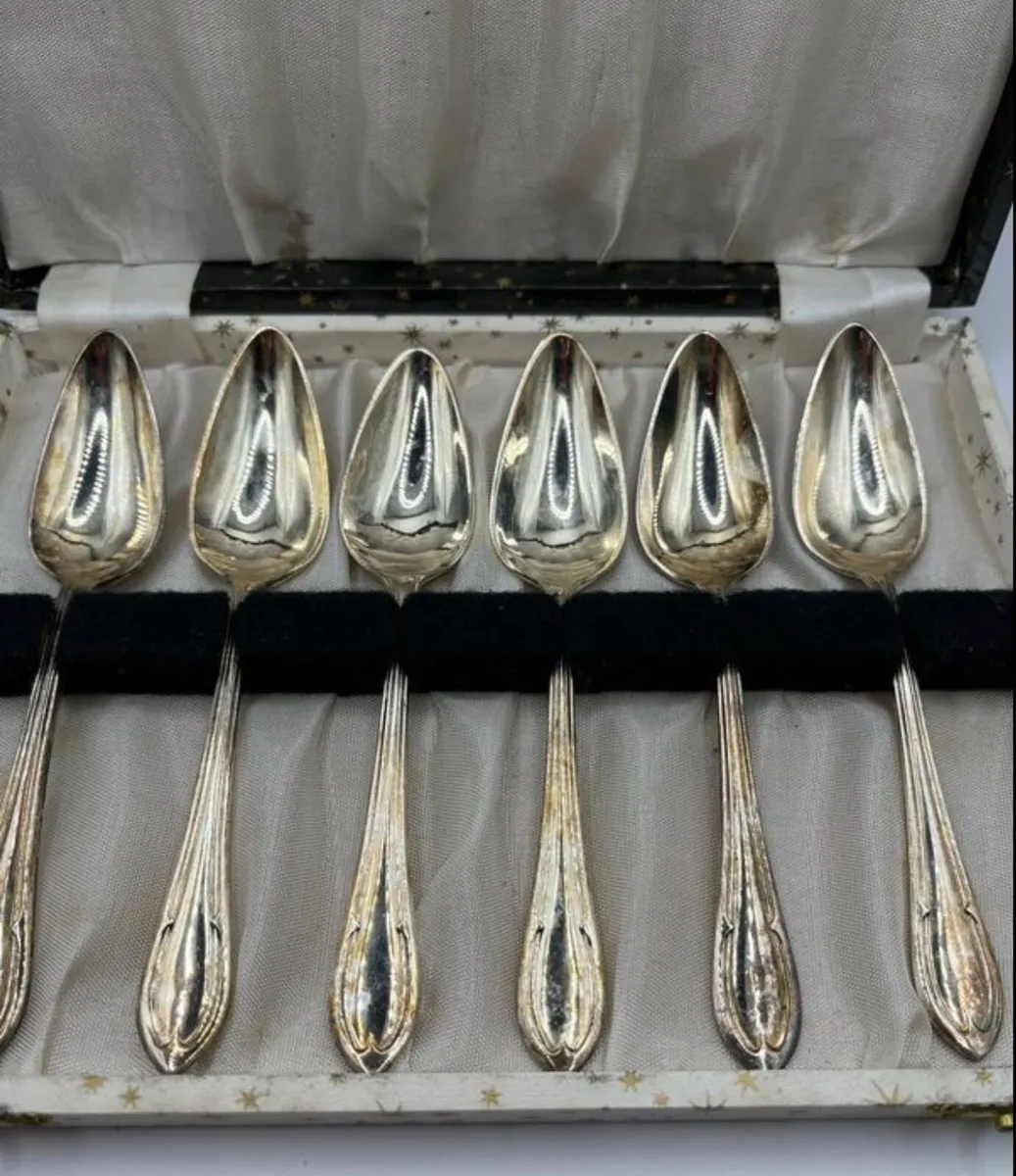 Set of Irish Made Vintage Spoons - Image 3