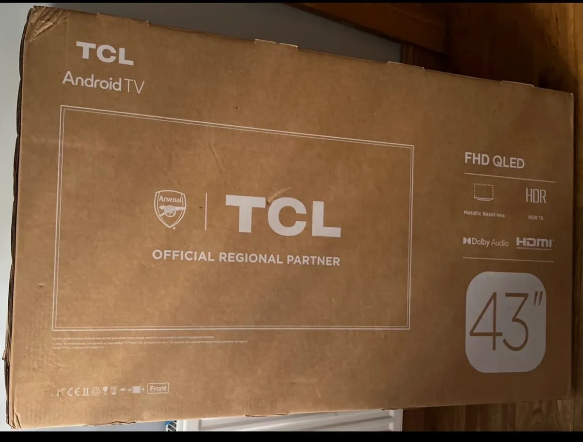 BRAND NEW 43”-ANDROID TELEVISION - Image 2