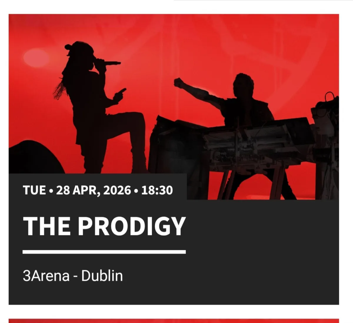 Prodigy Tickets For Sale
