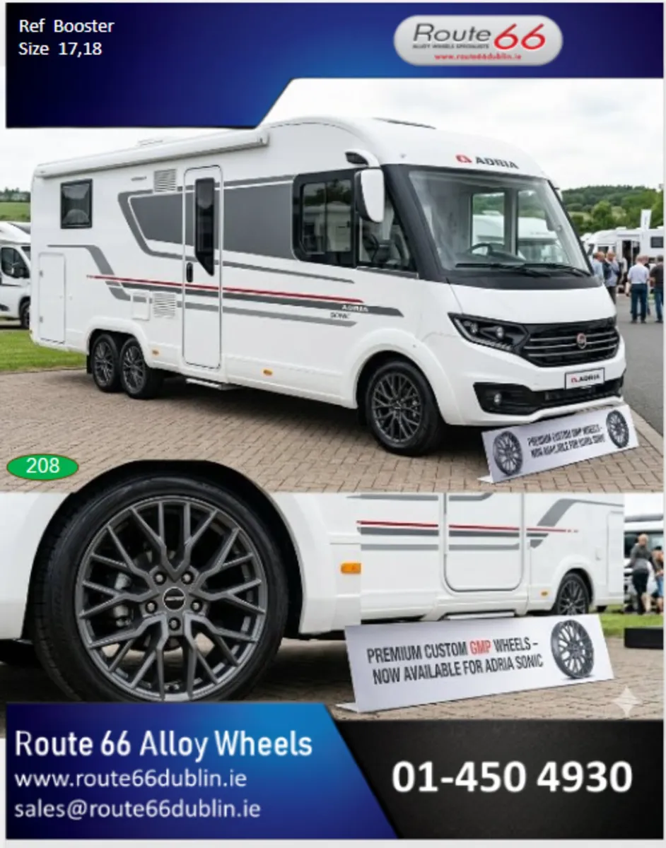 Camper van heavy duty alloy wheels - Image 4