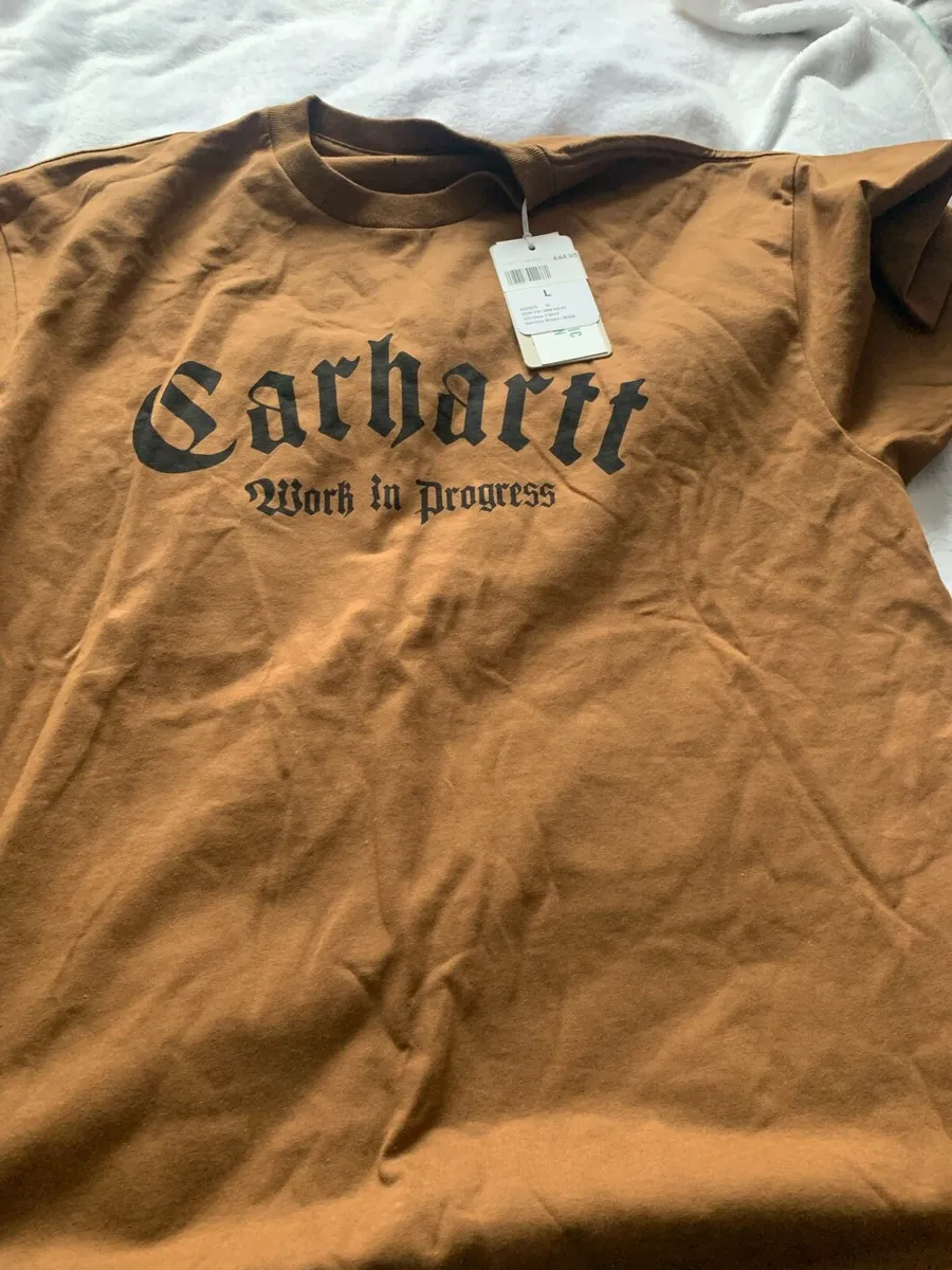 Carhartt t shirt new lager hat new - Image 3