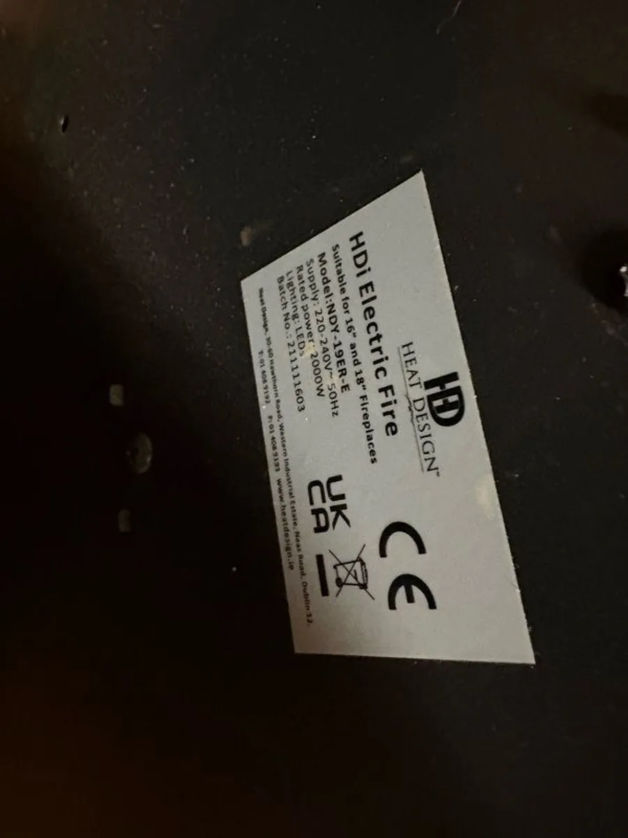 electric fire - Image 1