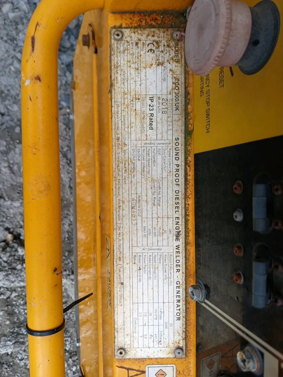 Shindaiwa Eco 300 Generator Welder - Image 2