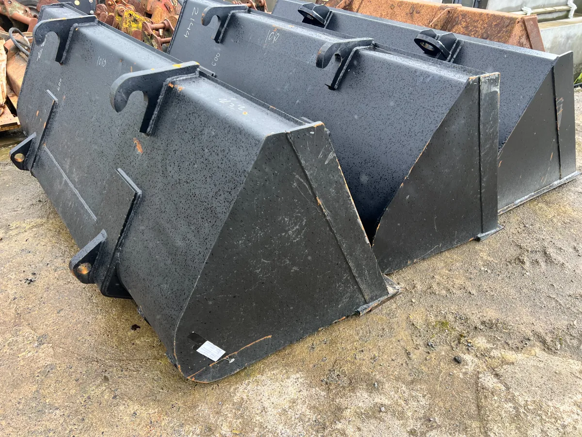 New Front Loader Buckets JCB Q-FIT / Pin & Cone - Image 3