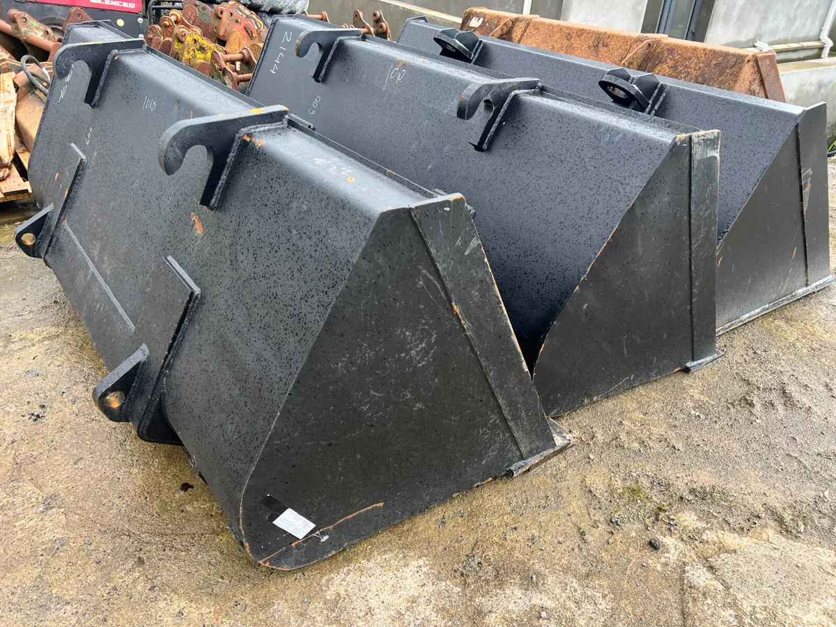 New Front Loader Buckets JCB Q-FIT / Pin & Cone - Image 2