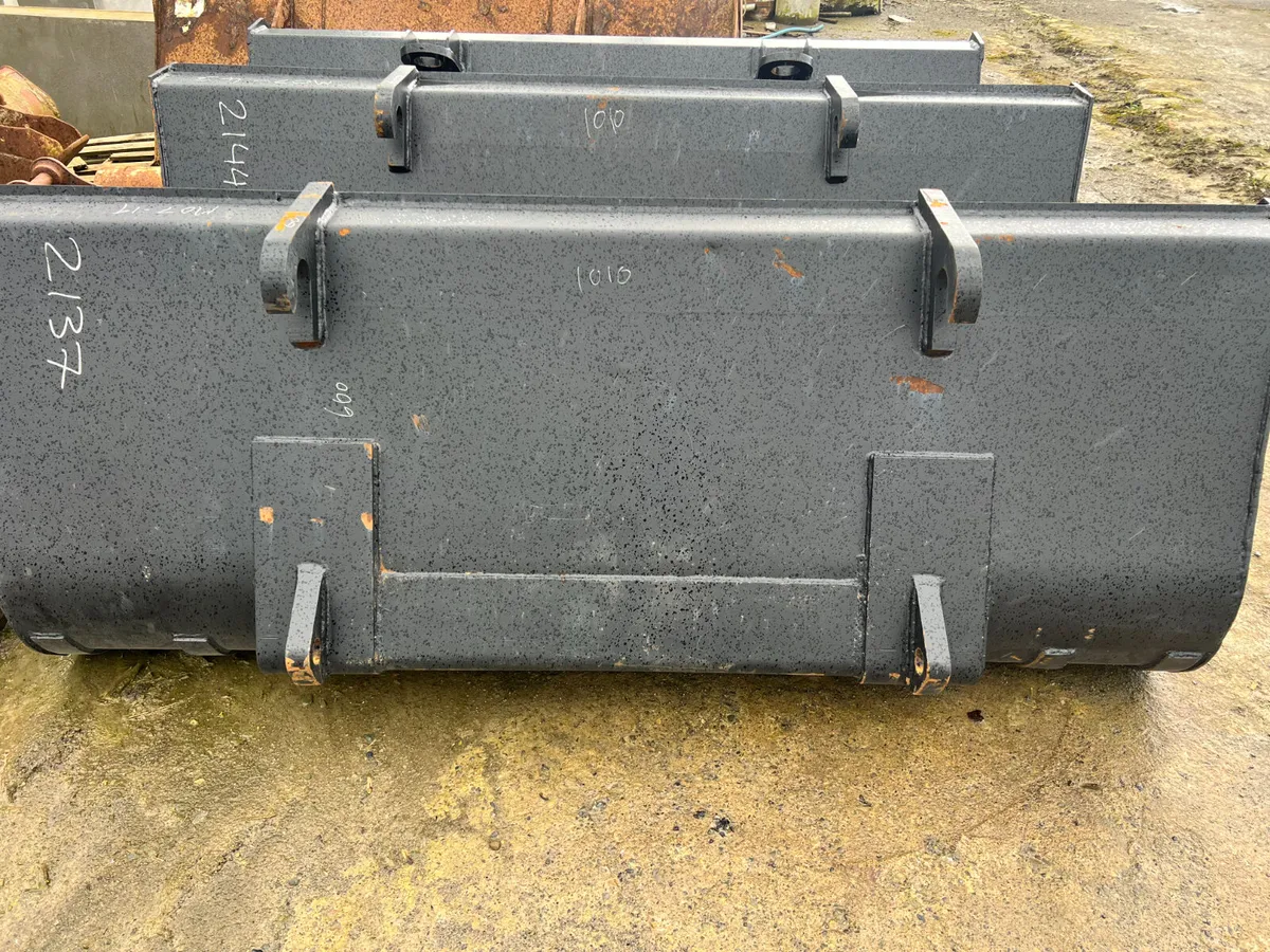 New Front Loader Buckets JCB Q-FIT / Pin & Cone - Image 4