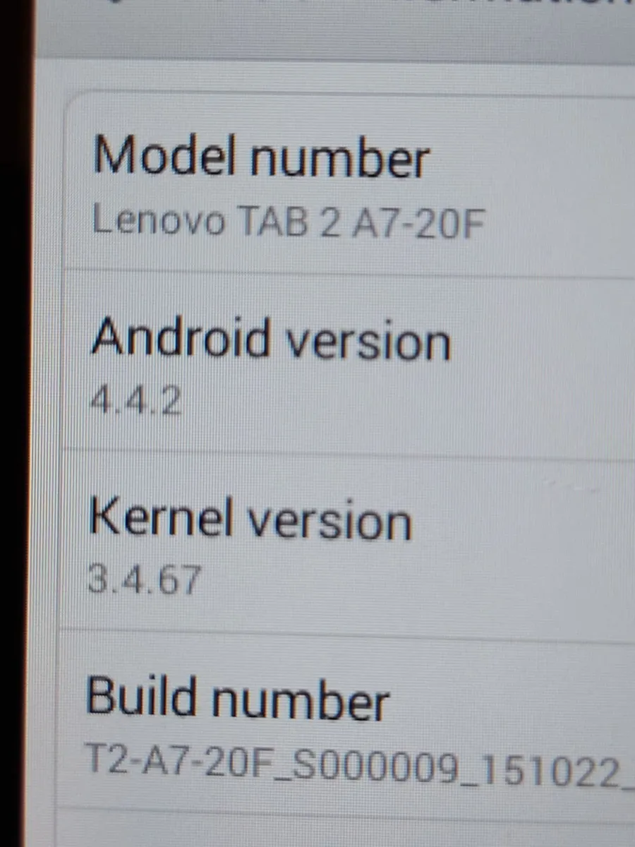 Lenovo Tab 2A7-20F, 16GB in excellent condition - Image 2