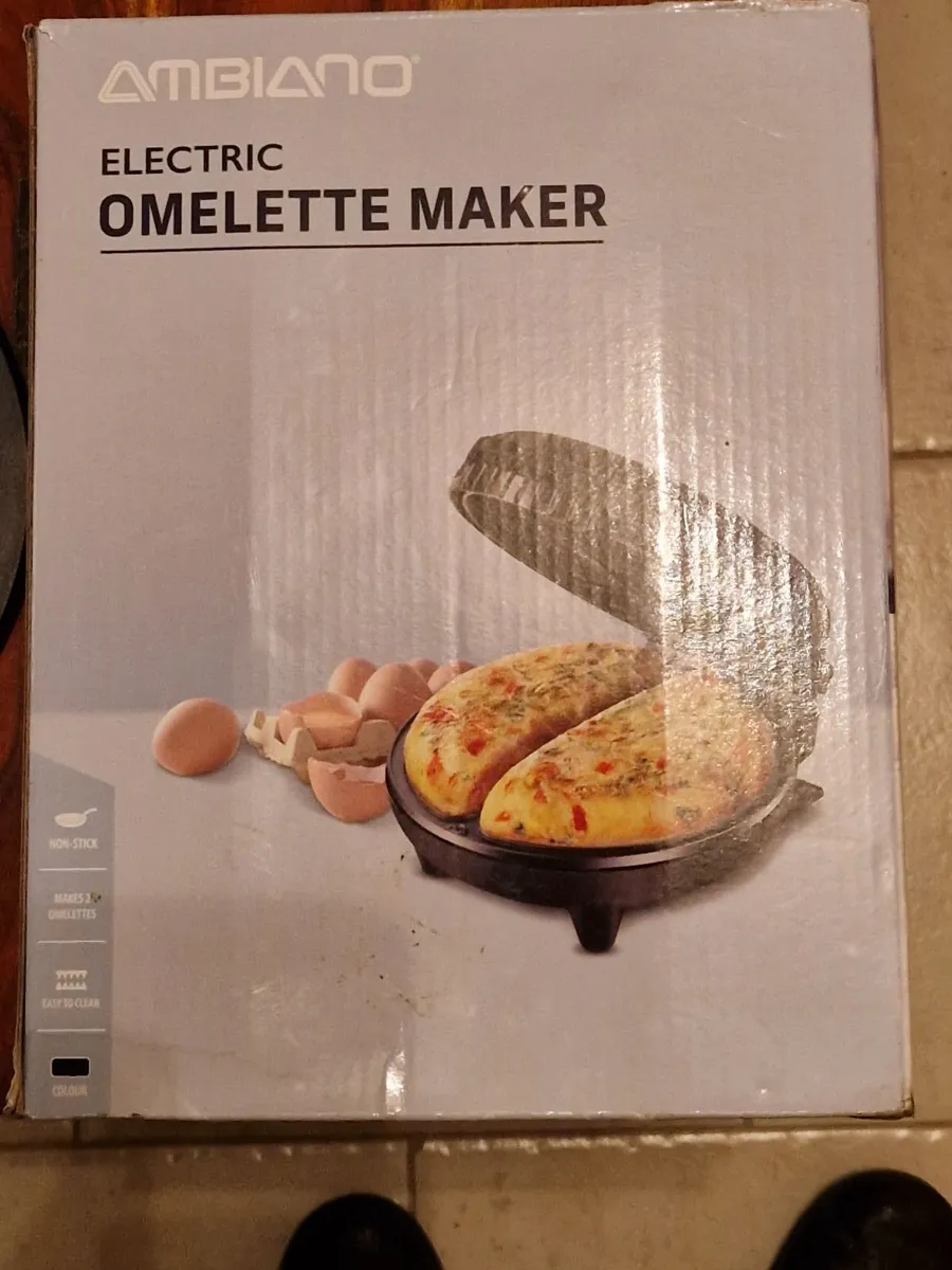 New in Box Ambiano Electric Omelette Maker - Image 1