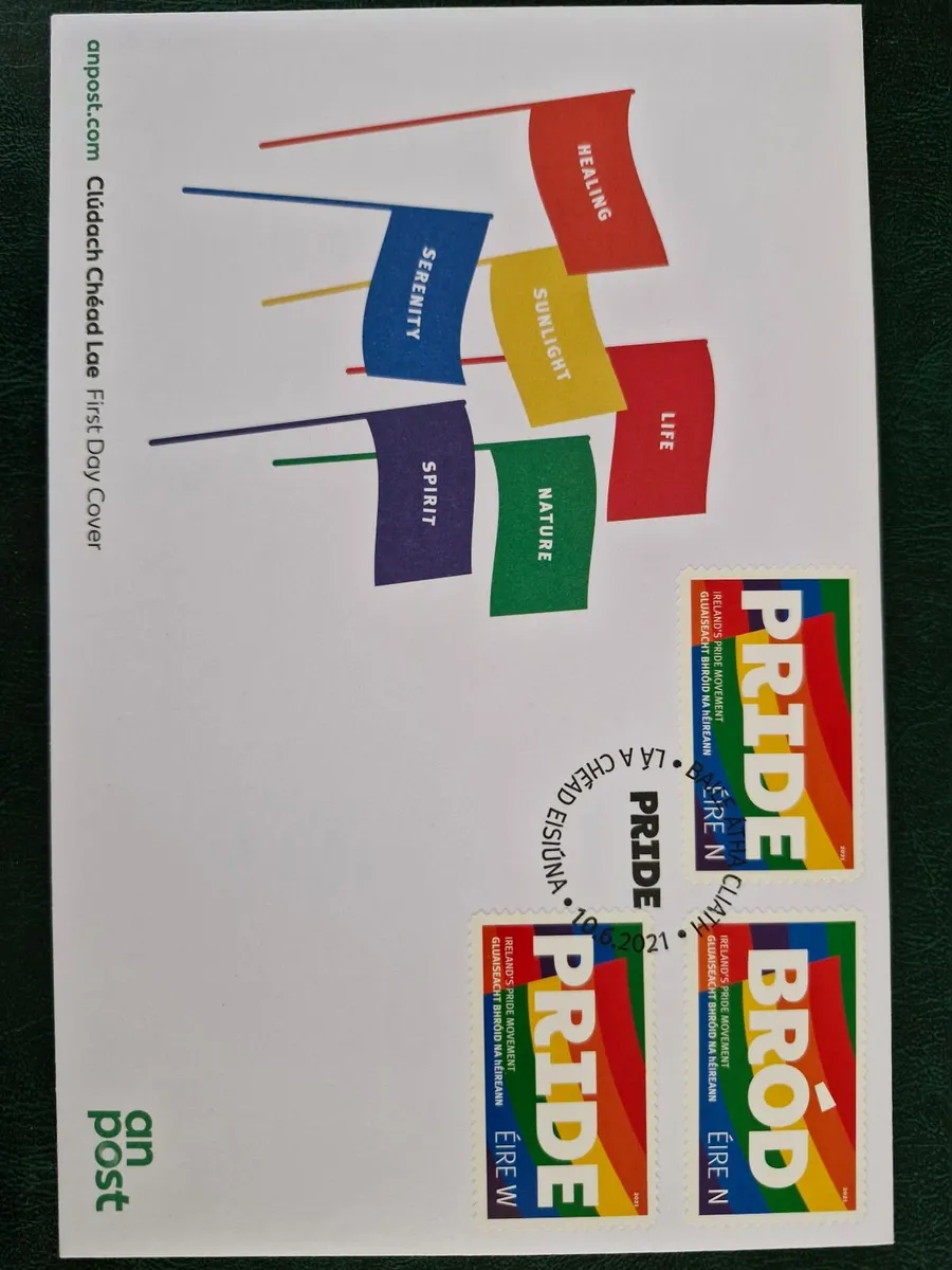 An Post Pride 2021 first day cover - Image 1