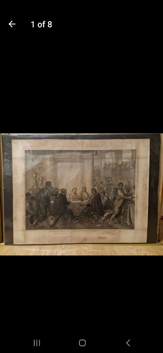 Antique Engraving by Luigi Schiavonetti (1802) - Image 1