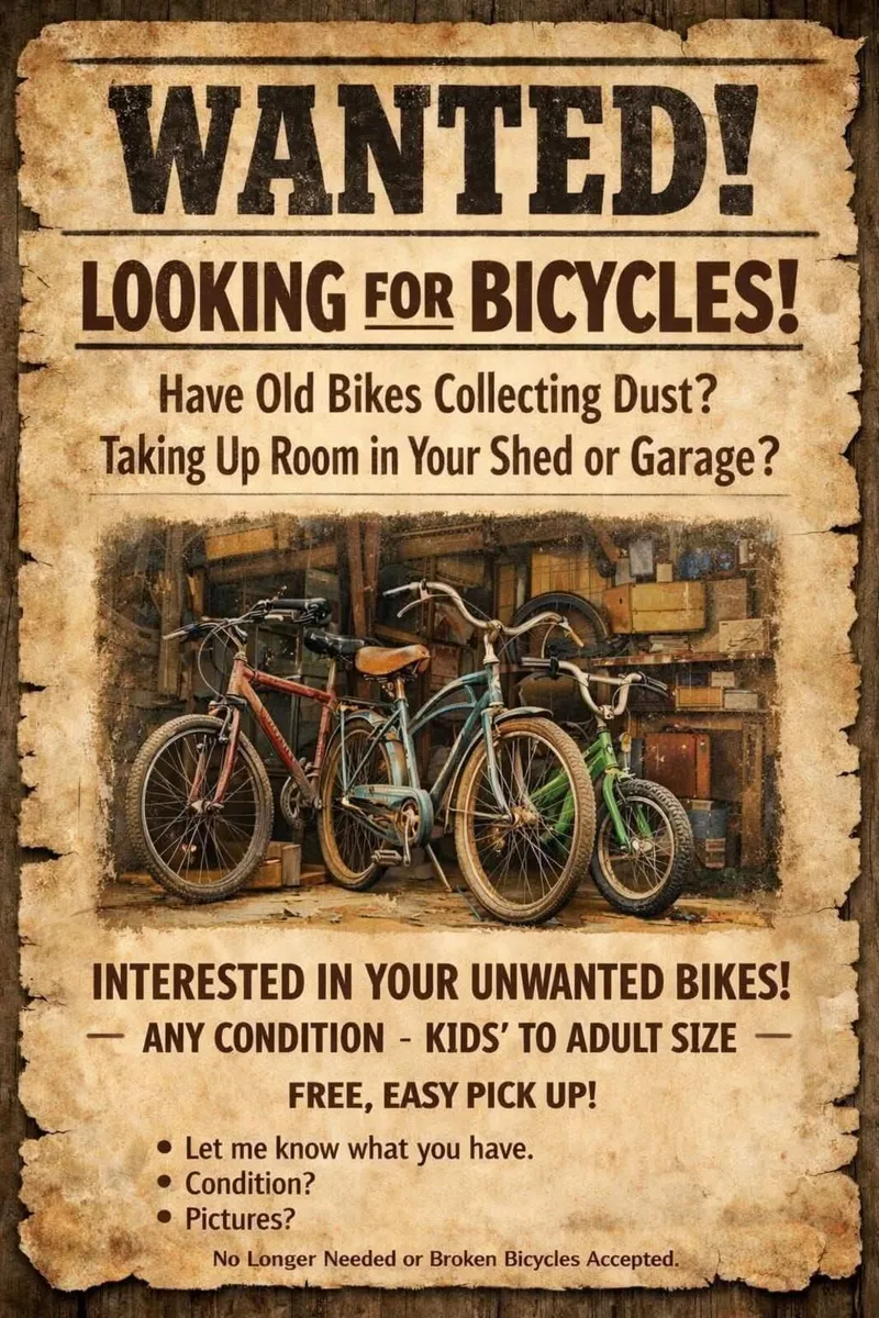 BIKES WANTED
