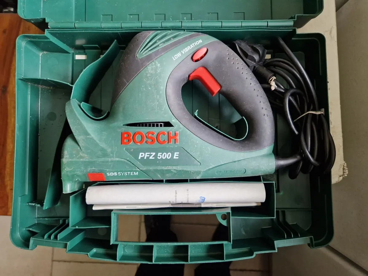 Bosch Multi-Saw Sds Pfz 500 E in Carry Case - Image 1