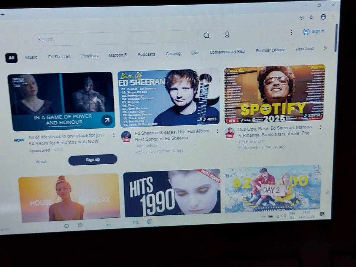 Lenovo Ideapad 100S Laptop, Blue, 2GB RAM 32GB HDD - Image 2