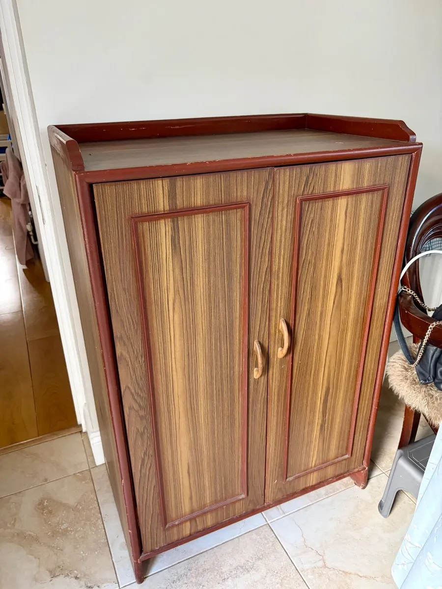 Teak Wood Cabinet for Sale – Excellent Condition - Image 1