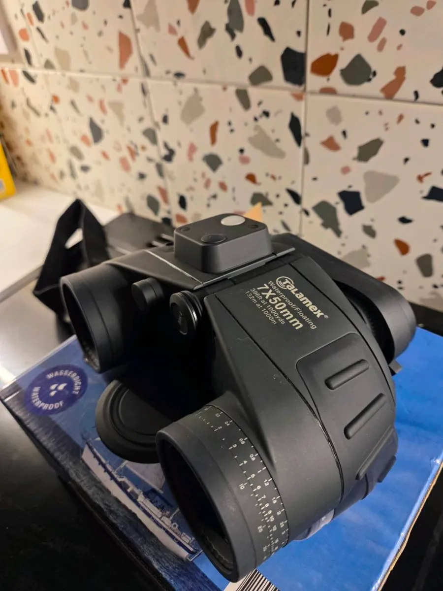 Talamex binoculars 7x50 with compass - Image 4