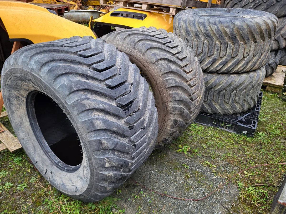 550 60 22.5 silage trailer tyres - Image 1