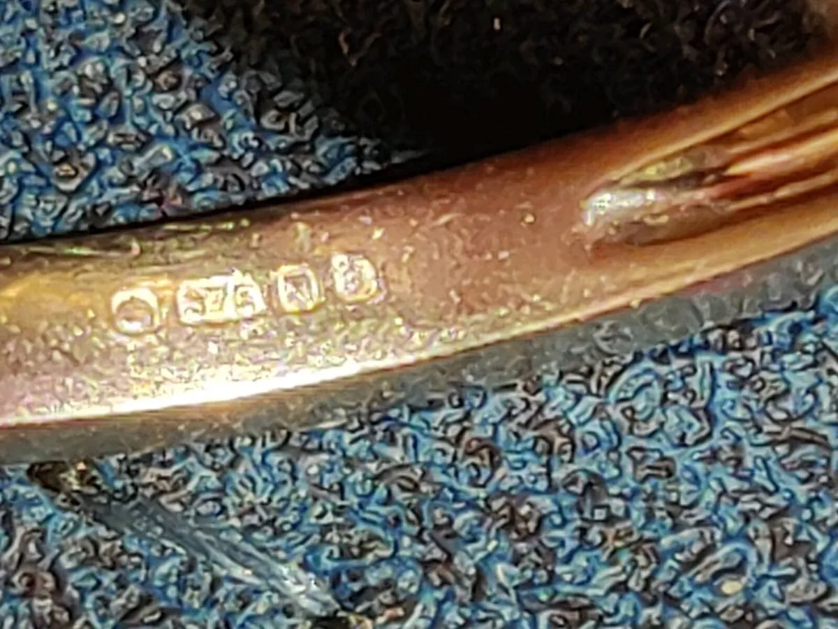 SQUARE DIAMOND AMETHYST, 9CT White Gold New Ring ! - Image 2