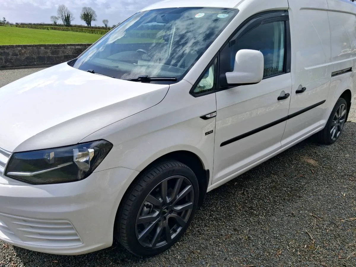 192 VW CADDY 2.0 TDI Lwb 180 95kms 1yr Crt no vat - Image 1