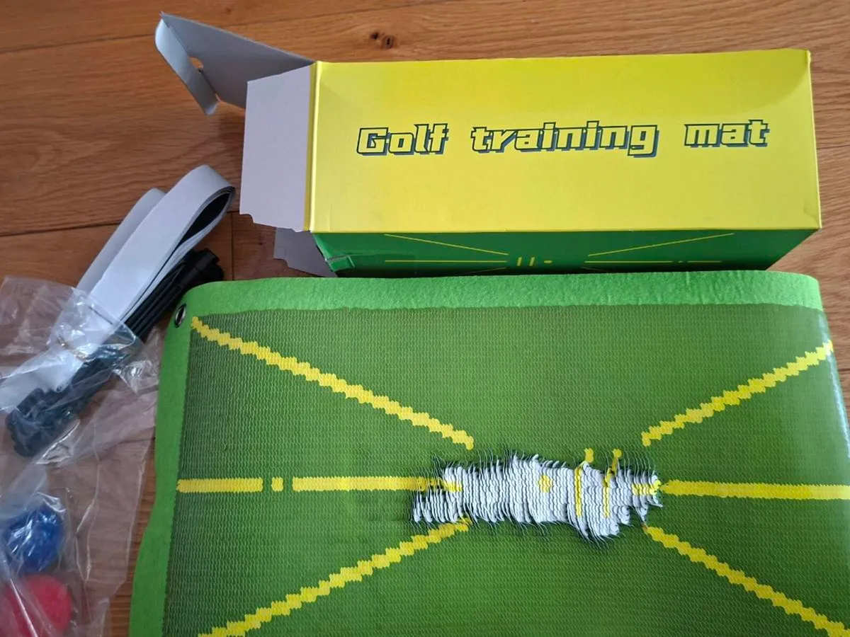 Golf strike training mat - Image 2